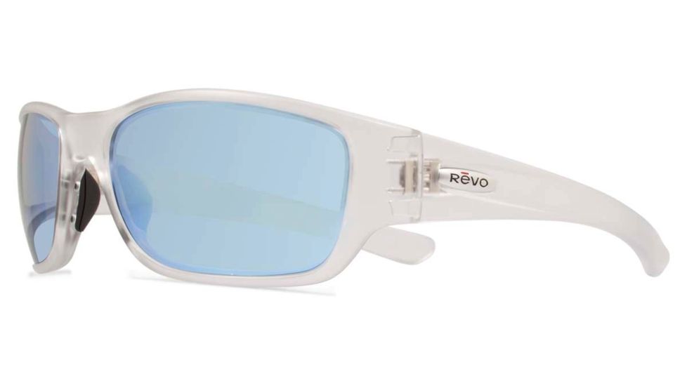 Revo Heading Sunglasses, Crystal Frame, Blue Water Lens RE4058-09-BL