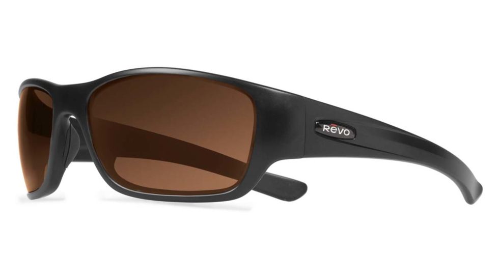 Revo Heading Sunglasses, Matte Black Frame, Terra Lens RE4058-01-BR