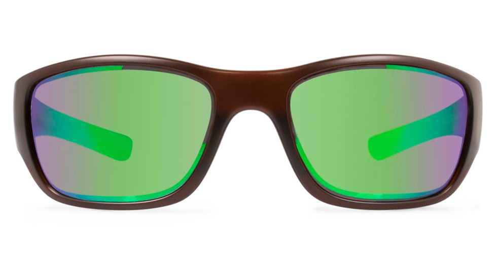 Revo Heading Sunglasses, Matte Brown Frame, Green Water Lens RE4058-02-GN