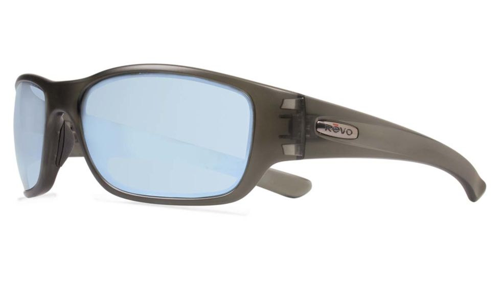 Revo Heading Sunglasses, Matte Crystal Olive Frame, Blue Water Lens RE4058-08-BL