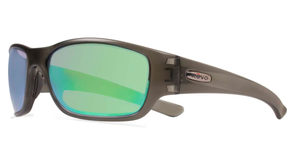 Revo Heading Sunglasses, Matte Crystal Olive Frame, Green Water Lens RE4058-08-GN