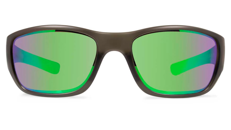 Revo Heading Sunglasses, Matte Crystal Olive Frame, Green Water Lens RE4058-08-GN