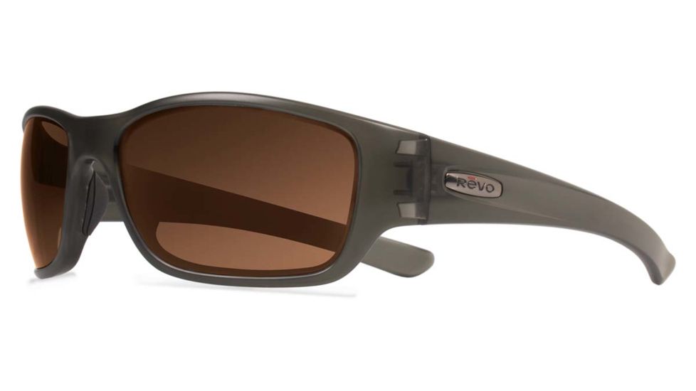 Revo Heading Sunglasses, Matte Crystal Olive Frame, Terra Lens RE4058-08-BR