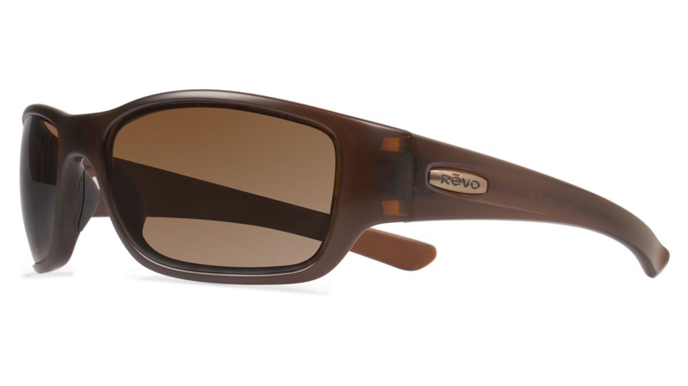 Revo Heading Sunglasses, Matte Brown Frame, Terra Lens RE4058-02-BR