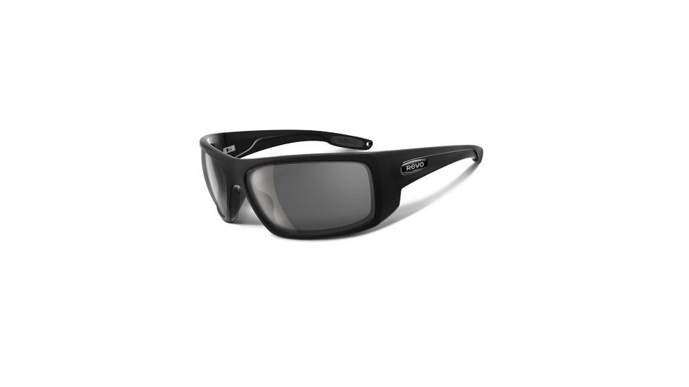 Revo Headway Matte Black Nylon Frame, Graphite Lens Sunglasses - RE4062-01