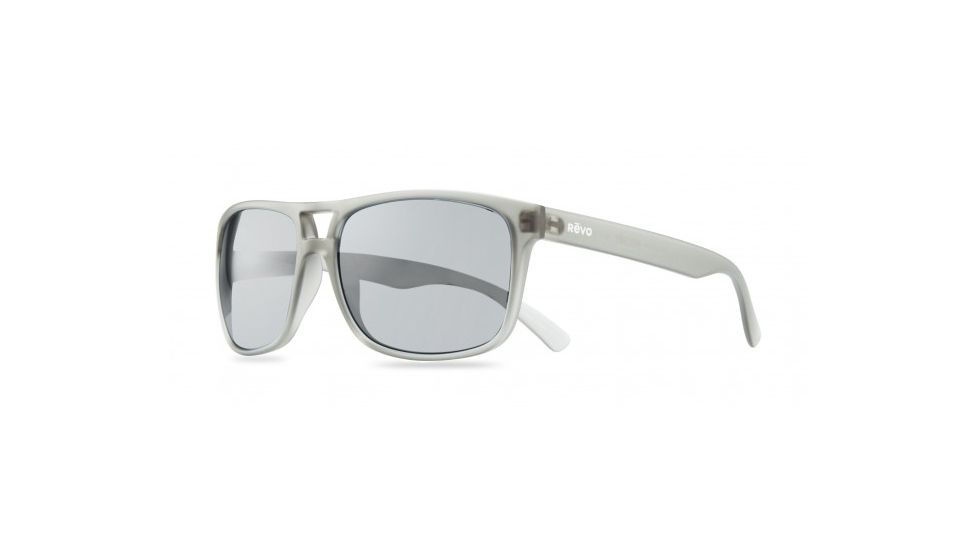 Revo Holsby Sunglasses, Matte Grey Crystal Frame, Graphite Lens, Polarized, RE 1019 00 GGY