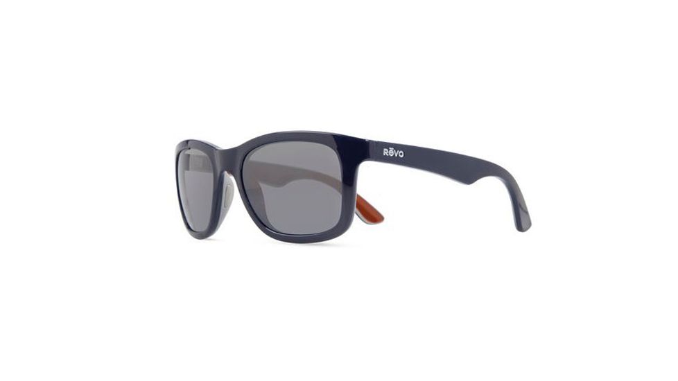 Revo Huddie Progressive Prescription Sunglasses, Navy/Grey/Amber Frame, Polarized, RE 1000 05 GYPR