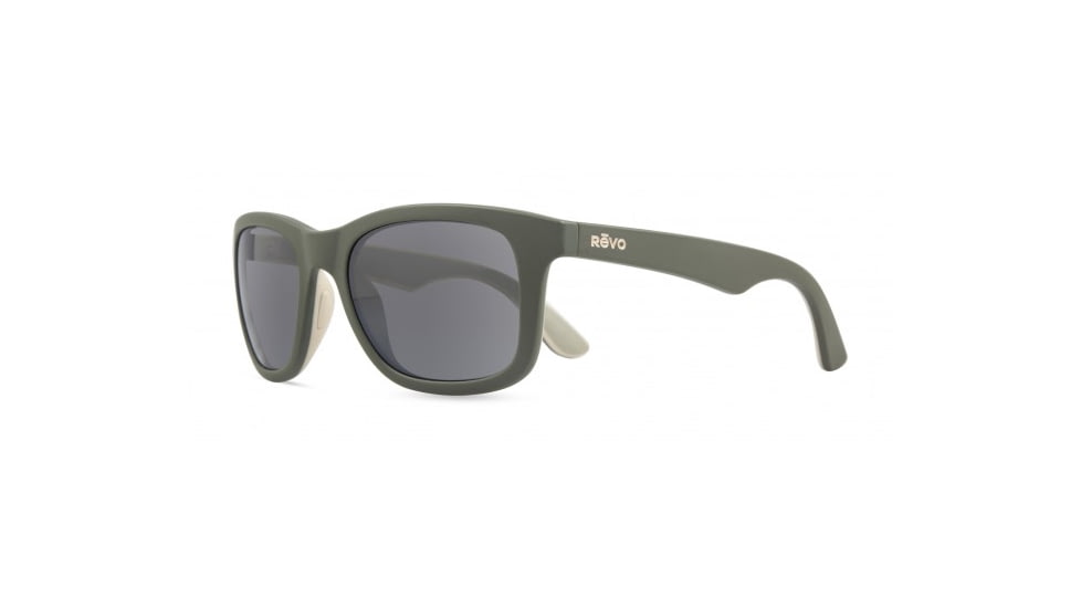 Revo Huddie Progressive Prescription Sunglasses, Green/Sand/Green Frame, Polarized, RE 1000 08 GYPR