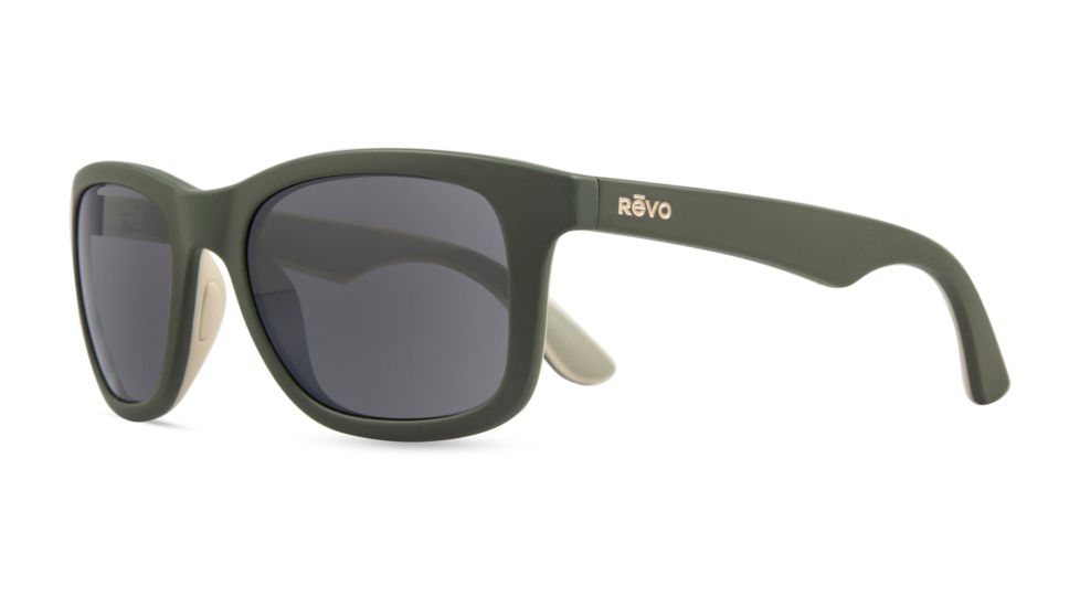 Revo Huddie Progressive Prescription Sunglasses, Hunter Green Frame, Graphite Lens, Polarized-RE1000-08GYPR