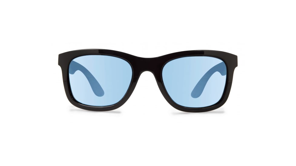 Revo Huddie Progressive Prescription Sunglasses, Matte Black/Blue/Grey Frame, Polarized, RE 1000 01 BLPR