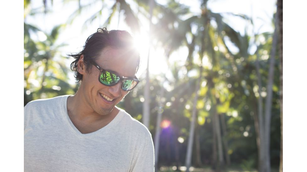 Revo Huddie Progressive Prescription Sunglasses, Tortoise Frame, Green Water Lens, Polarized-RE1000-02GNPR