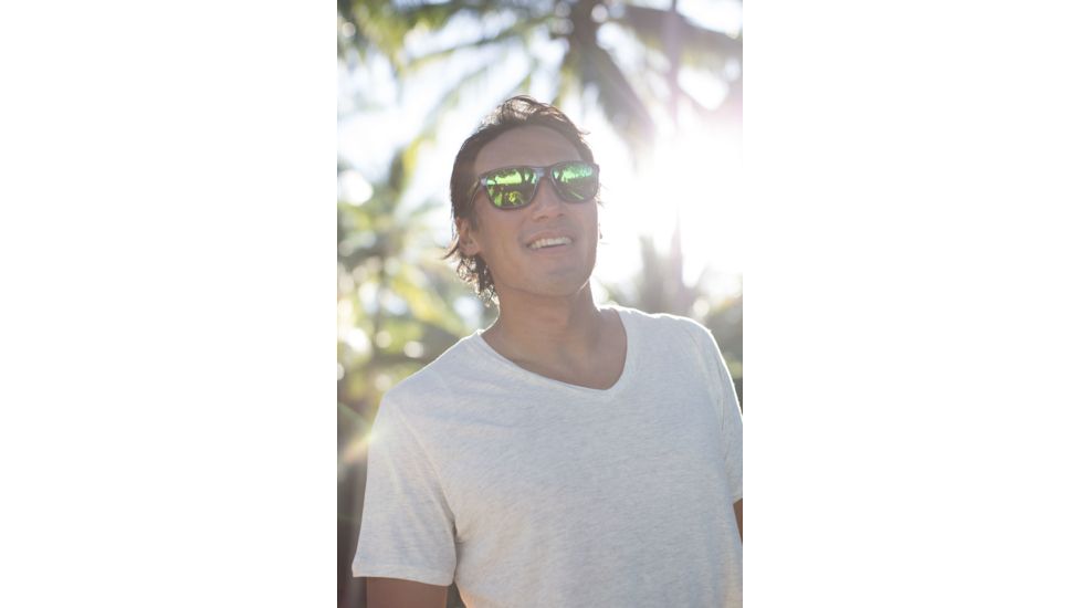 Revo Huddie Progressive Prescription Sunglasses, Tortoise Frame, Green Water Lens, Polarized-RE1000-02GNPR