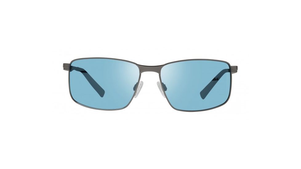 Revo Knox Sunglasses, Gunmetal Frame, Polarized Crystal Blue Water Lens, Polarized, RE 1047 00 GBL