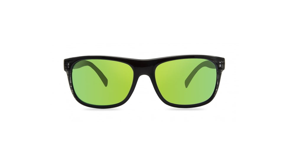 Revo Lukee Sunglasses, Dark Tortoise Frame, Green Water Lens, Polarized, RE 1020 02 GN