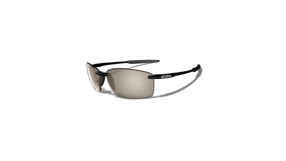 Revo Mooring Polished Black Nylon Frame, Graphite Lens Sunglasses - RE4043-01