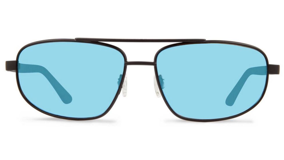 Revo Nash Progressive Prescription Sunglasses, Satin Black Frame, Blue Water Lens, Polarized-RE1013-01BLPR