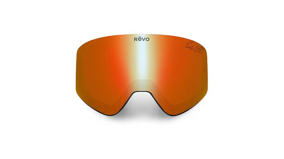 Revo No. 6 Solstice Bode Miller Sunglasses, Matte Black/Solar Orange Photochromic, Large, RG 7033 01 POG