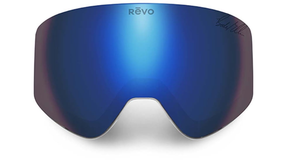 Revo No. 6 Solstice Bode Miller Sunglasses, Matte White Frame, Blue Water Photo Lens, Large, RG 7033 09 PBL