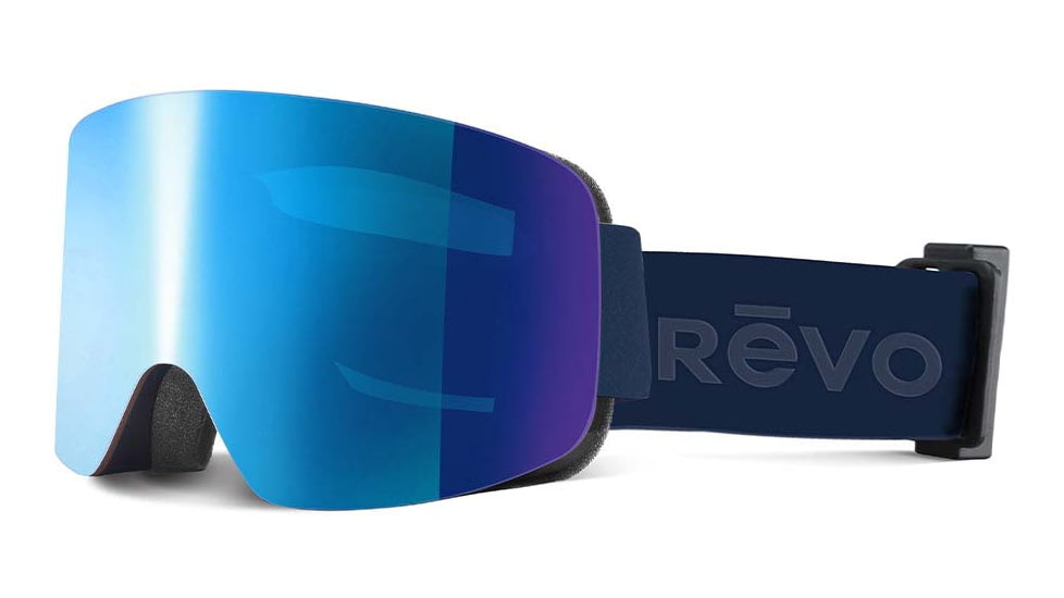 Revo No. 9 Solstice Bode Miller Sunglasses, Matte Black/Blue Water Photochromic, Large, RG 7036 01 PBL