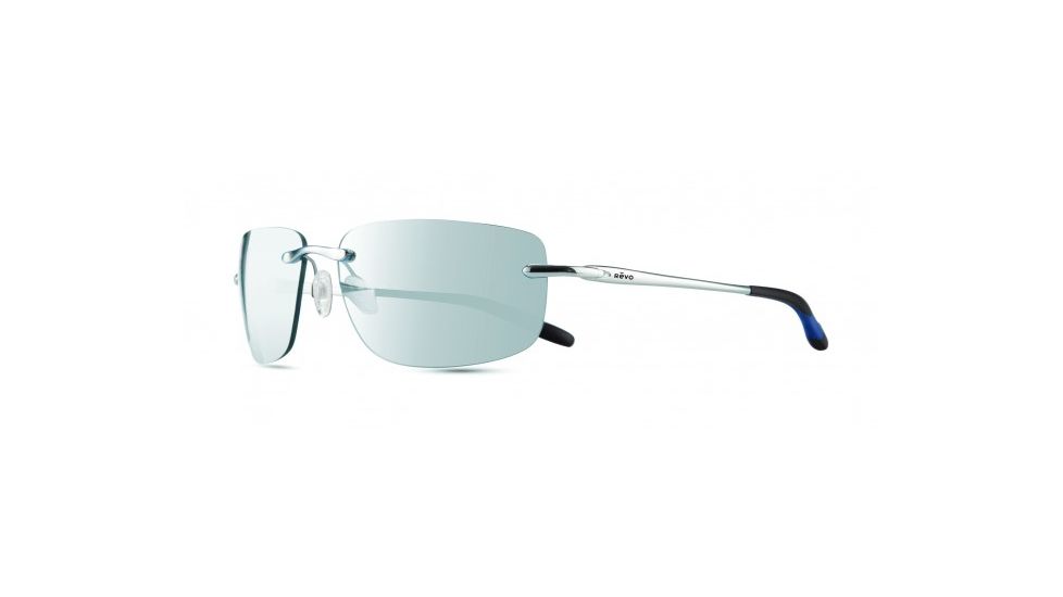Revo Outlander Sunglasses, Chrome Frame, Stealth Lens, Polarized, RE 1029 03 ST