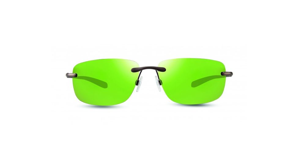 Revo Outlander Sunglasses, Gun Metal Frame, Green Water Lens, Polarized, RE 1029 00 GN