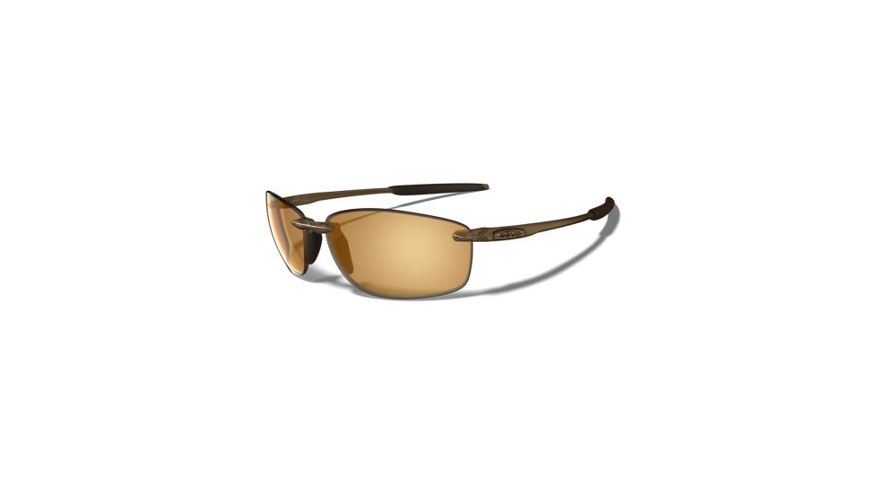 Revo Overhang Brown Smoke Nylon Frame, Bronze Lens Sunglasses - RE4044-02