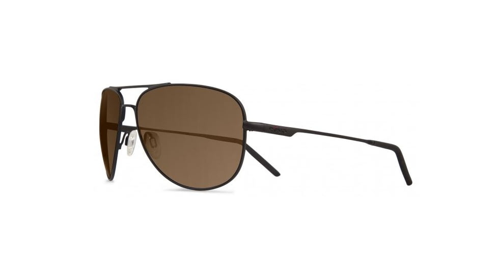 Revo Polarized Windspeed Sunglasses, Glass, Matte Black Frame, Terra Lens RE3087-01-GBR