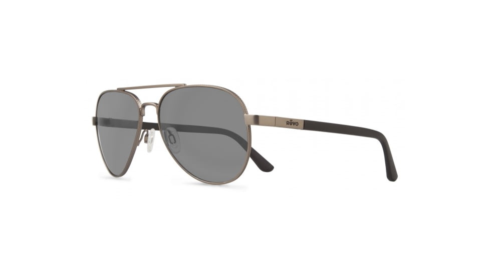 Revo Raconteur Sunglasses, Gunmetal Frame, Graphite Lens, Polarized, RE 1011 00 GGY
