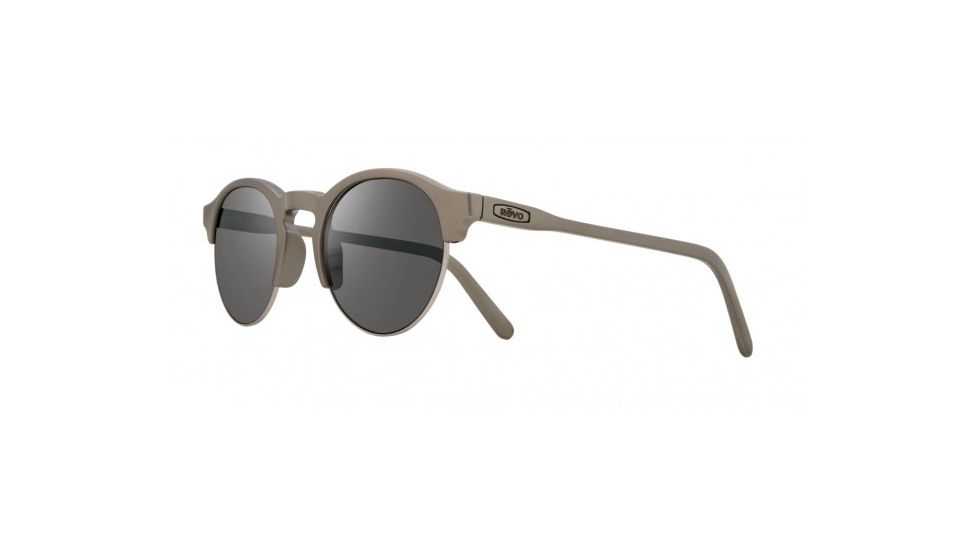 Revo Reign Progressive Prescription Sunglasses, Matte Pewter Frame, Polarized, RE 1066 03 GYPR