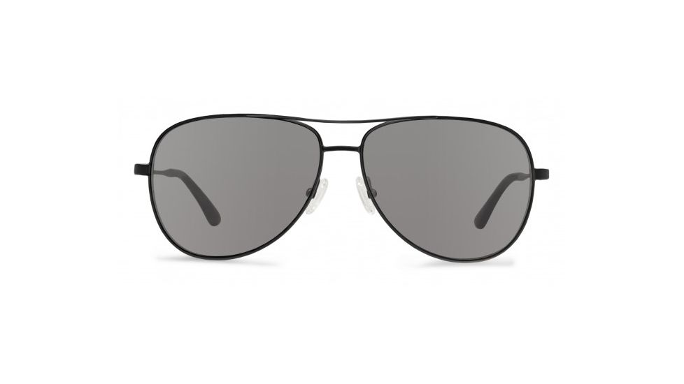 Revo Relay Progressive Prescription Sunglasses, Satin Black Frame, Polarized, RE 1014 01 GYPR