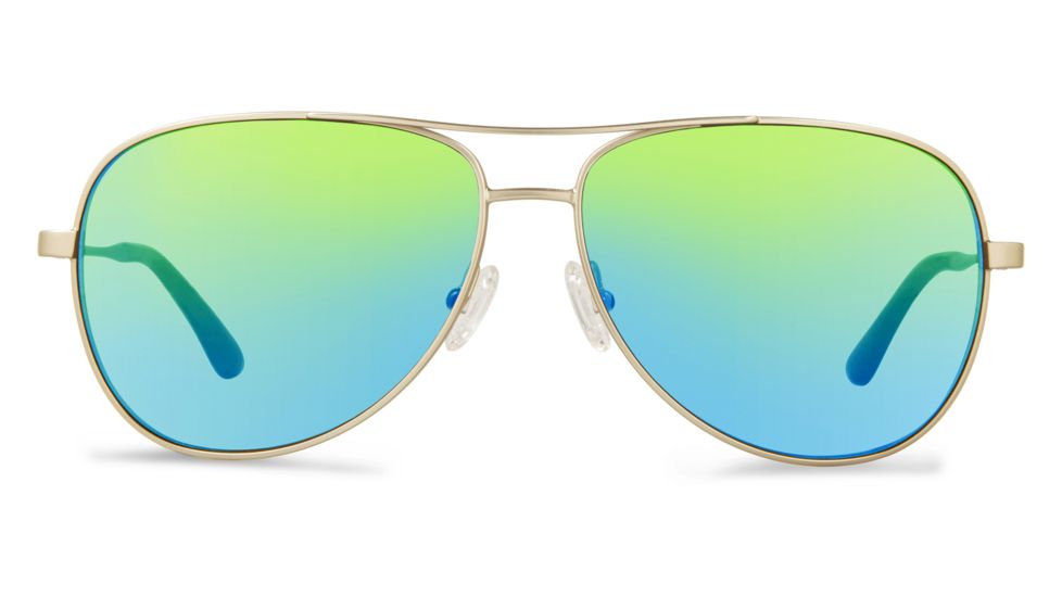Revo Relay Progressive Prescription Sunglasses, Gold Frame, Green Water Lens, Polarized-RE1014-04GNPR
