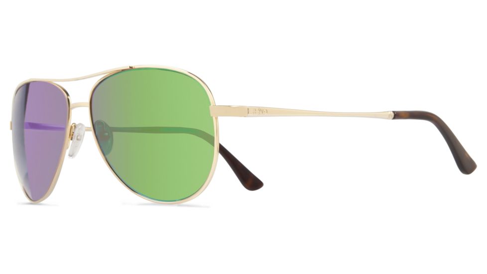 Revo Relay Progressive Prescription Sunglasses, Gold Frame, Green Water Lens, Polarized-RE1014-04GNPR