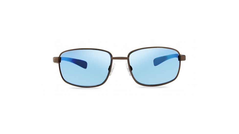 Revo Shotshell Single Vision Prescription Sunglasses, Brown Frame, Polarized, RE 1017 02 BRSV