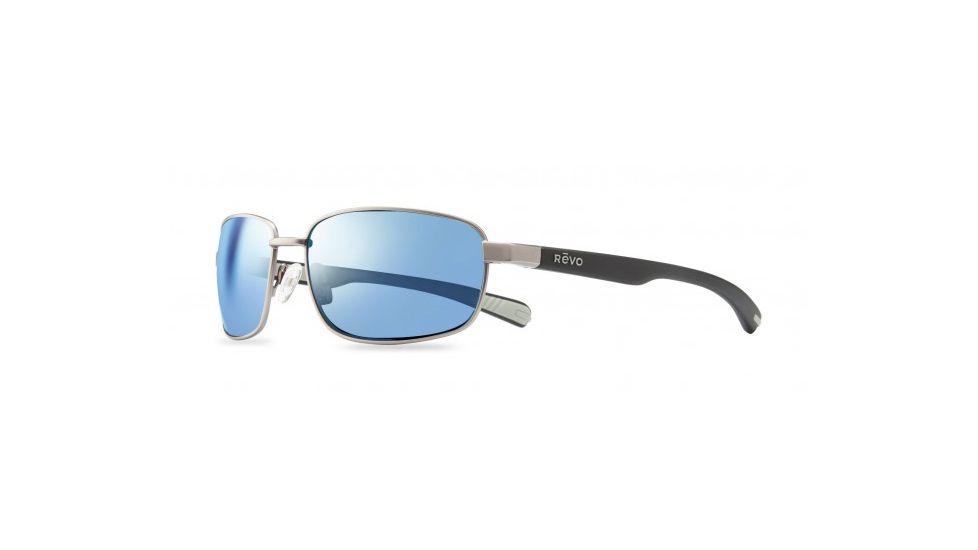 Revo Shotshell Single Vision Prescription Sunglasses, Gunmetal Frame, Polarized, RE 1017 00 GYSV