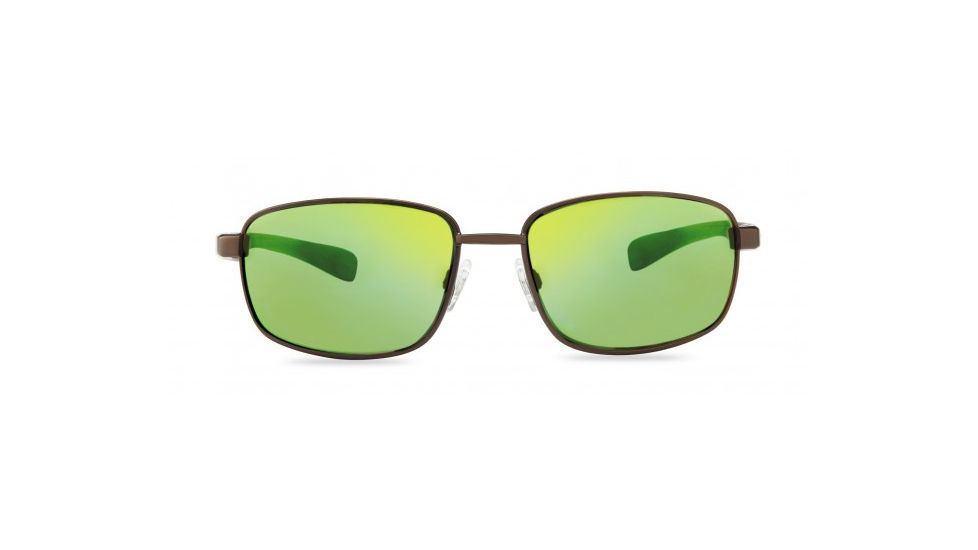 Revo Shotshell Sunglasses, Brown Frame, Green Water Lens, Polarized, RE 1017 02 GN