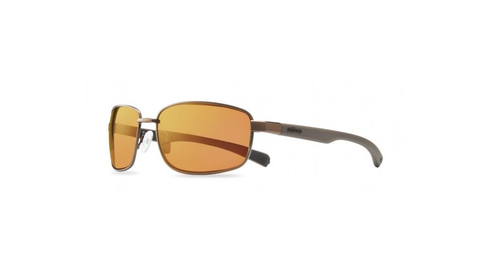 Revo Shotshell Sunglasses, Brown Frame, Open Road Lens, Polarized, RE 1017 02 OR