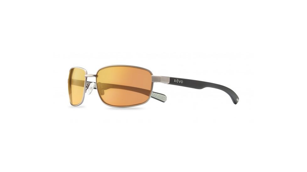 Revo Shotshell Sunglasses, Gunmetal Frame, Open Road Lens, Polarized, RE 1017 00 OR