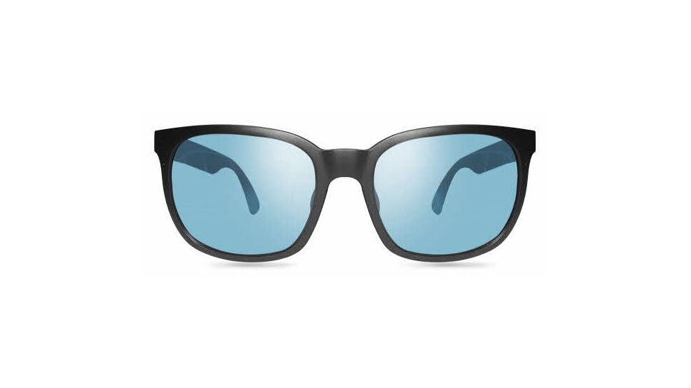Revo Slater Single Vision Prescription Sunglasses, Matte Black Frame, Polarized, RE 1050 01 BLSV
