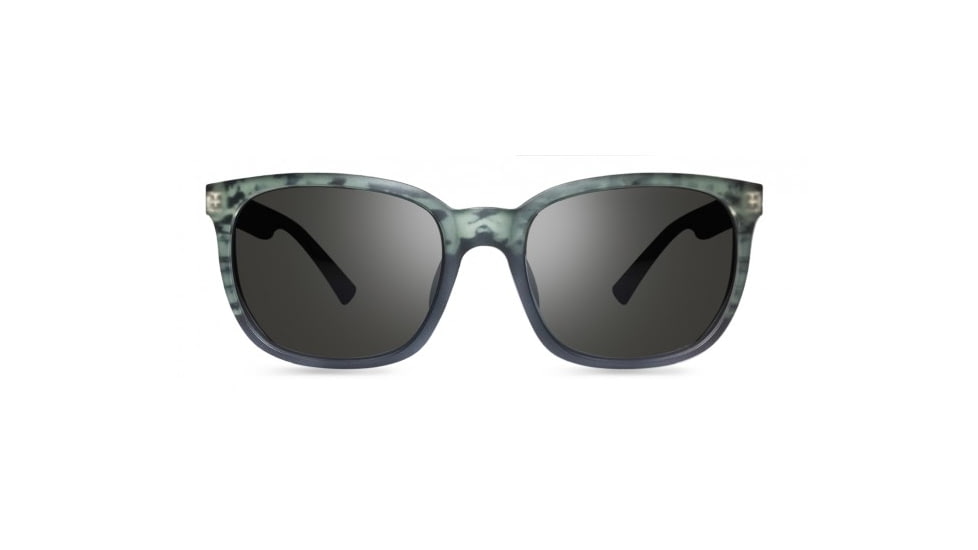 Revo Slater Single Vision Prescription Sunglasses, Matte Black Ice Frame, Polarized, RE 1050 11 GYSV
