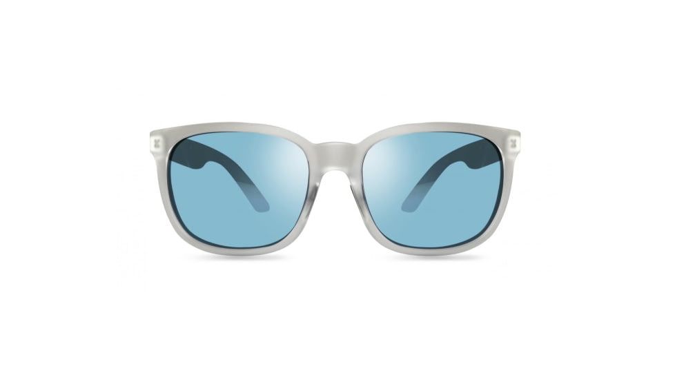 Revo Slater Single Vision Prescription Sunglasses, Matte Crystal Frame, Polarized, RE 1050 09 BLSV