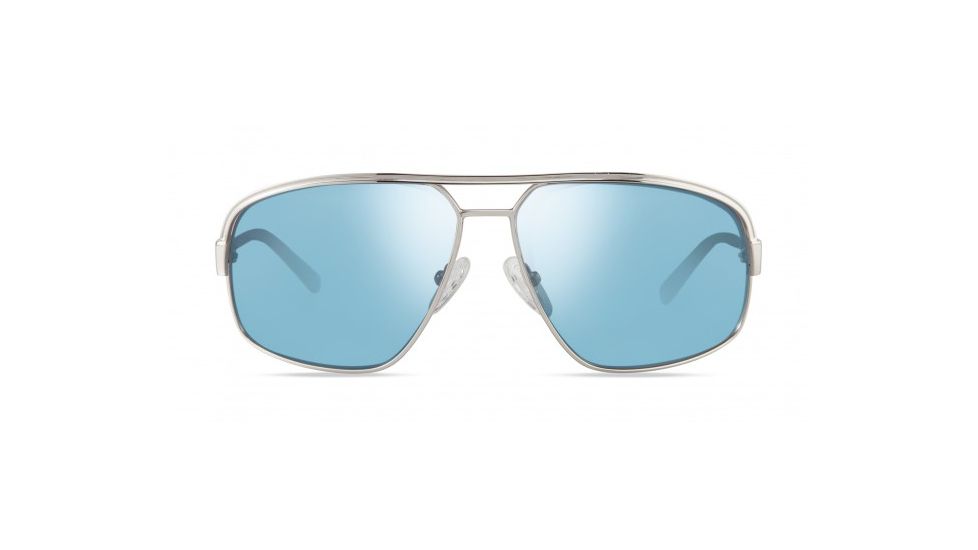 Revo Stargazer Single Vision Prescription Sunglasses, Chrome Frame, Polarized, RBV 1002 03 BLSV