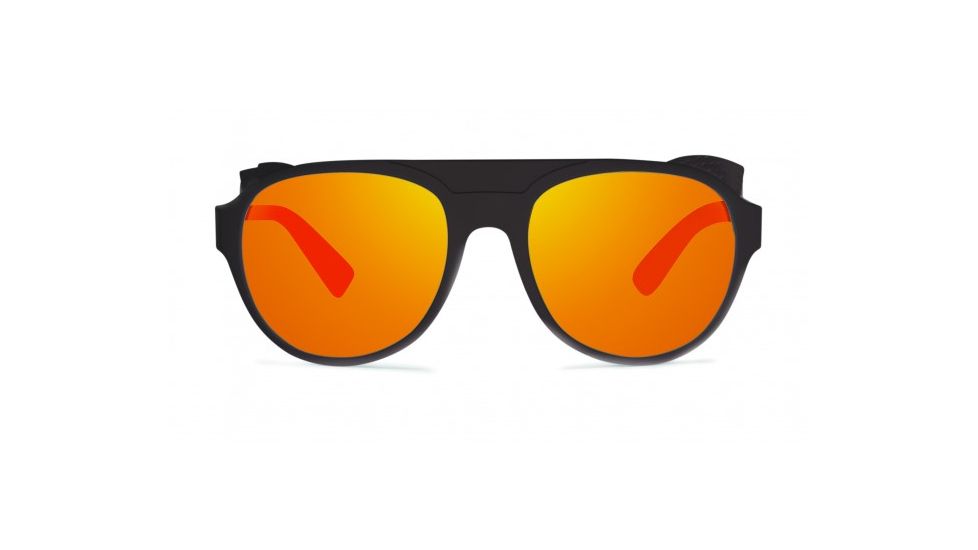 Revo Traverse Sunglasses, Black Frame, Solar Orange Lens, Polarized, RE 1036 01 OG