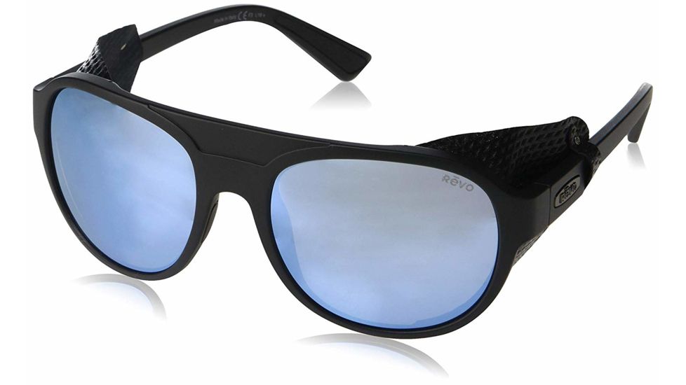 Revo Traverse Single Vision Prescription Sunglasses, Black Frame, Polarized, RE 1036 01 BLSV
