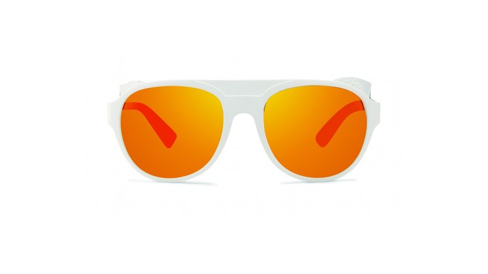 Revo Traverse Single Vision Prescription Sunglasses, White Frame, Polarized, RE 1036 09 OGSV