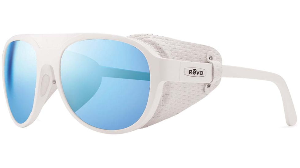 Revo Traverse Sunglasses, White/Blue Water, Medium, RE 1036 09 BL