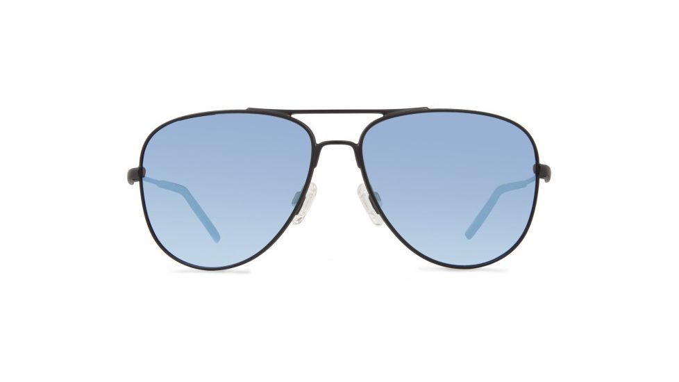 Revo Windspeed Sunglasses, Matte Black Frame, Blue Water Lens, Polarized, RE 3087 01 BL