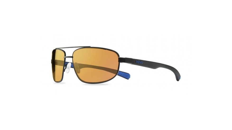 Revo Wraith Sunglasses, Black Frame, Open Road Lens, Polarized, RE 1018 01 OR