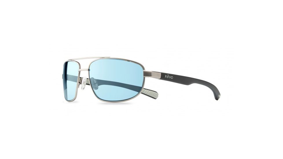 Revo Wraith Sunglasses, Gunmetal Frame, Blue Water Lens, Polarized, RE 1018 00 BL