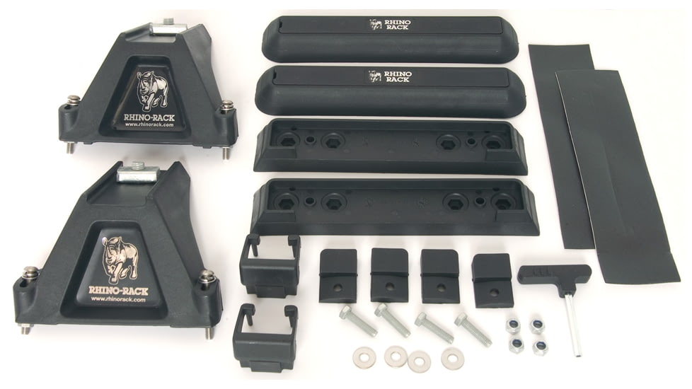 Rhino Rack Fixed Mount Cap/Topper Leg Set, 2Pcs, RFMC