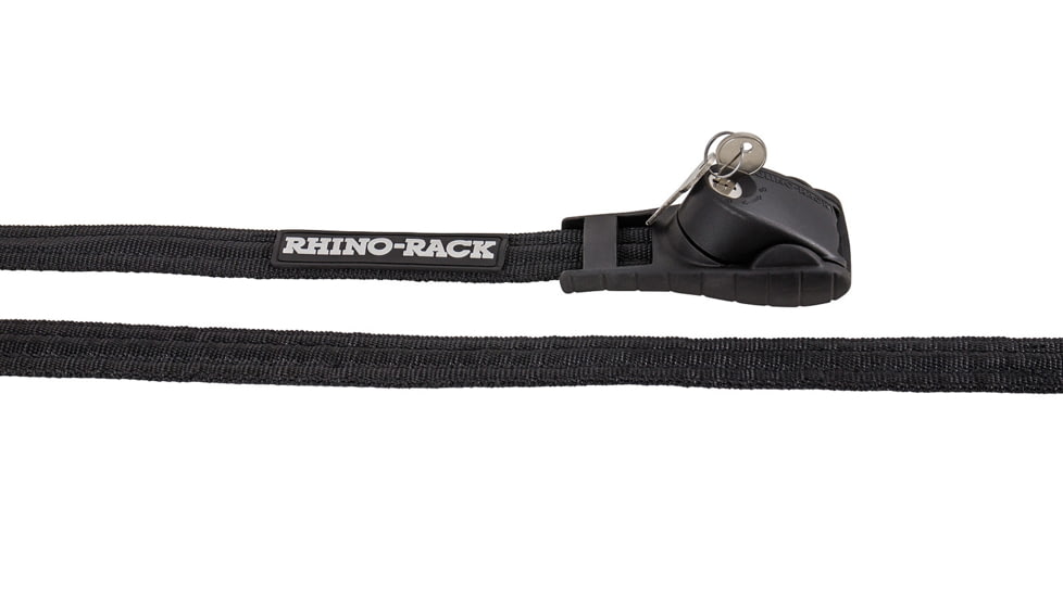 Rhino Rack Rapid Locking Strap 2.5m, Black, RTD25L